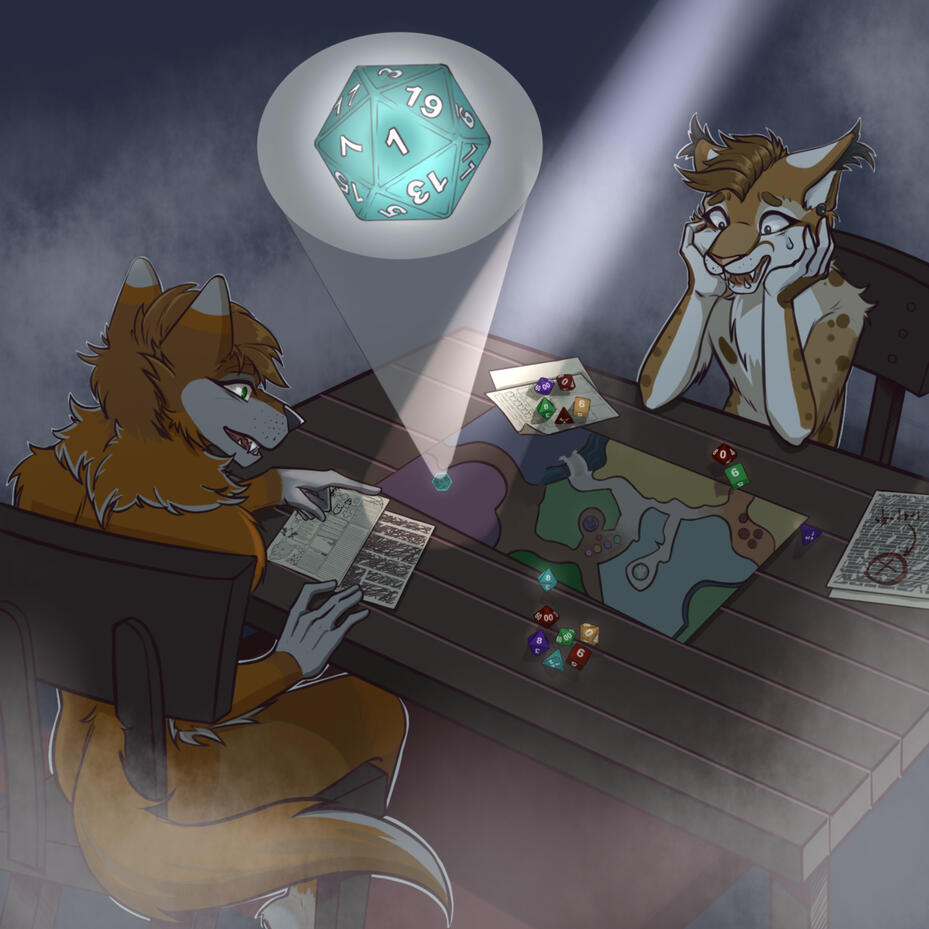 Zeero & Worri Playing RPG